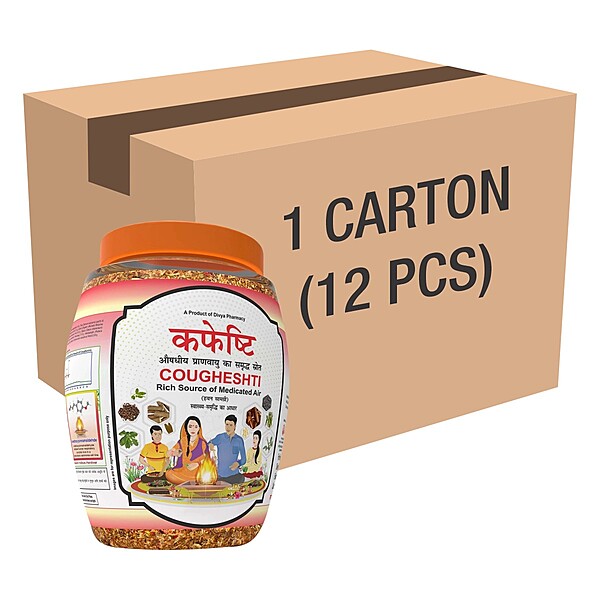 Divya Cougheshti (Hawan Samagri) 400g 1 CLD (12 Pcs)-4.8 kg