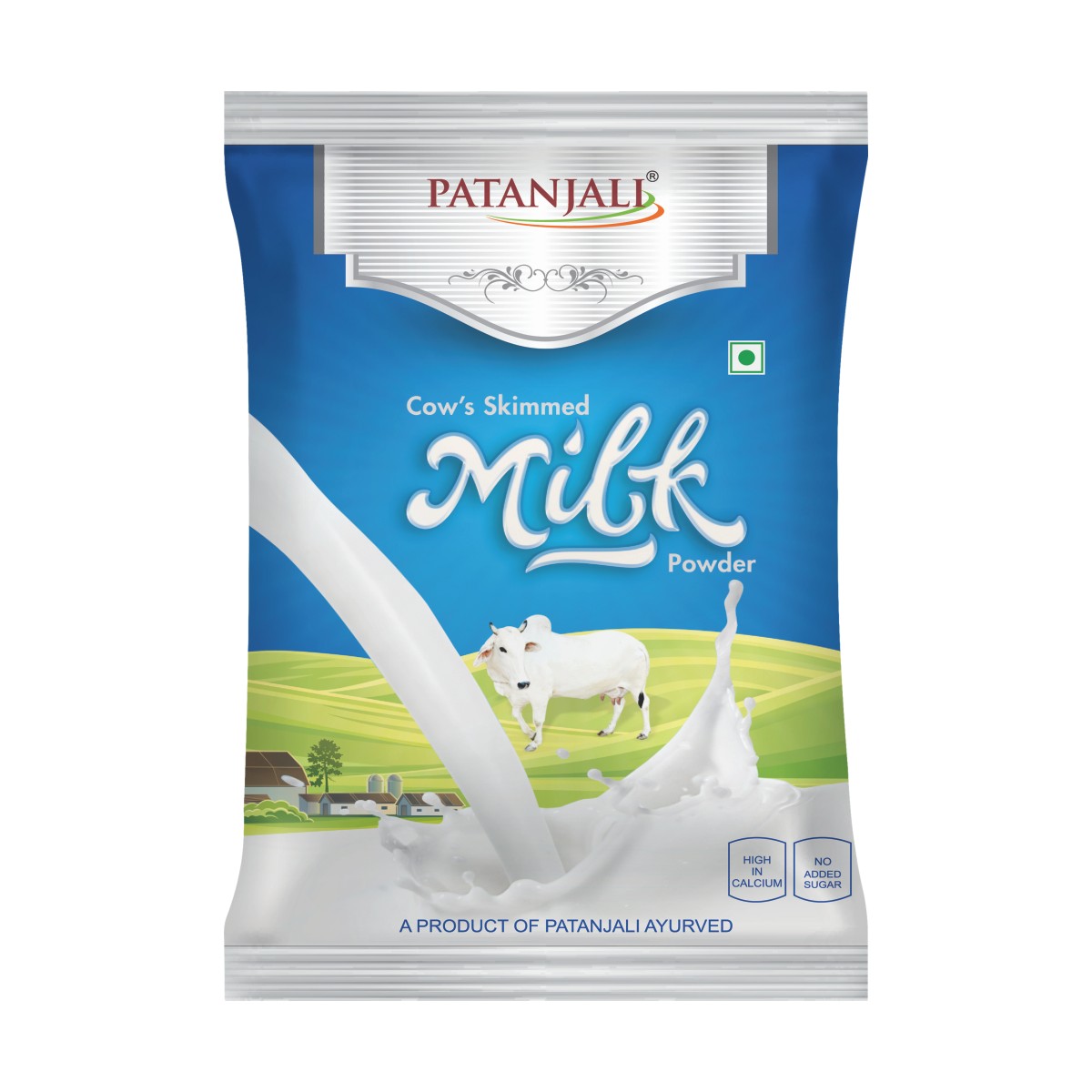 Patanjali Cow's Skimmed Milk Powder-500 g