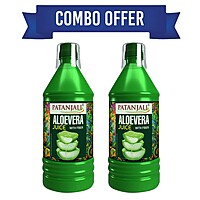 Combo Aloevera Juice Fibre 1L (Pack Of 2)-2 ltr