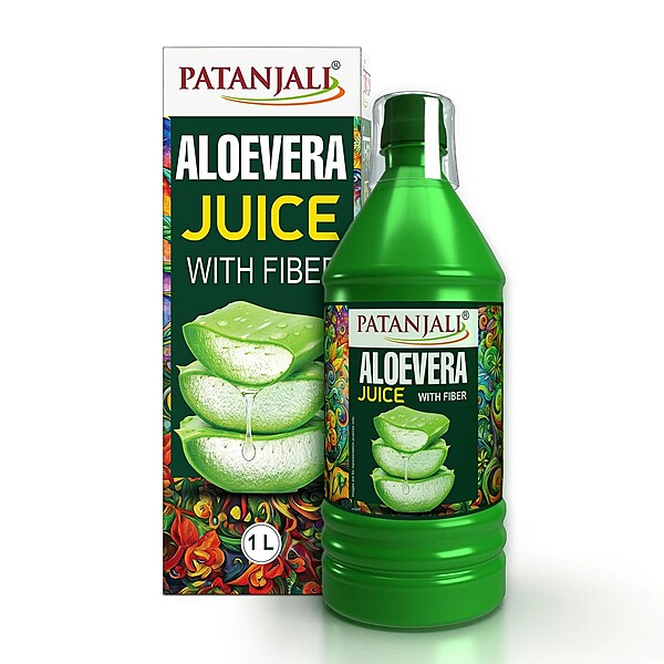 Patanjali Aloevera Juice With Fiber-1000 ml