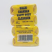 Patanjali Haldi Chandan Kanti Body Cleanser  - Pack of 4-180 g