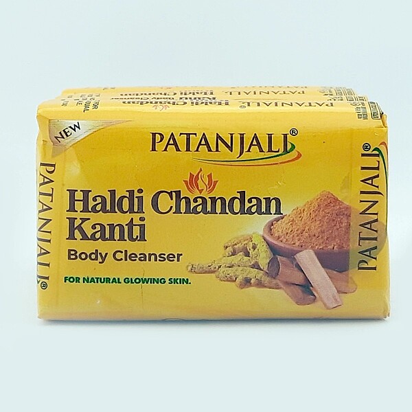 Patanjali Haldi Chandan Kanti Body Cleanser - 4x47g-188 g