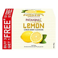 Patanjali Lemon Body Cleanser 125g C.o. B3G1 Free-375 g