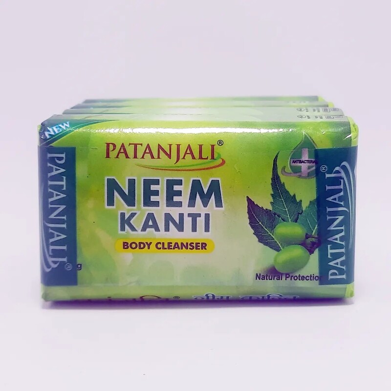 Patanjali Neem Kanti Body Cleanser - Pack of 4-180 g