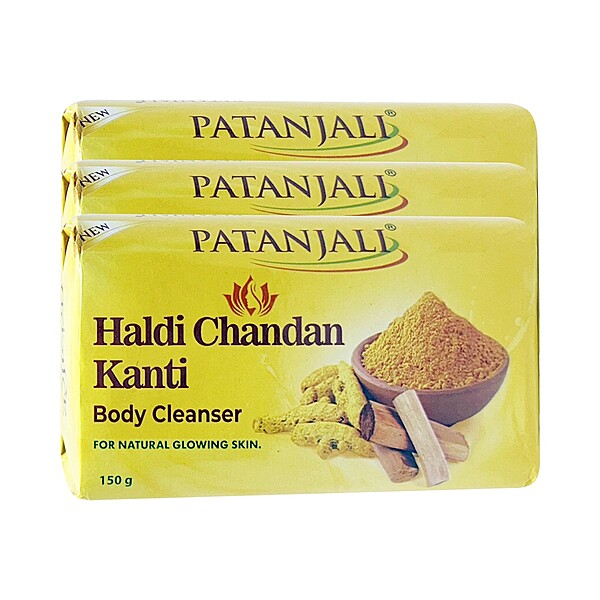 Haldi Chandan Kanti Body Cleanser Monthly Pack-450 g