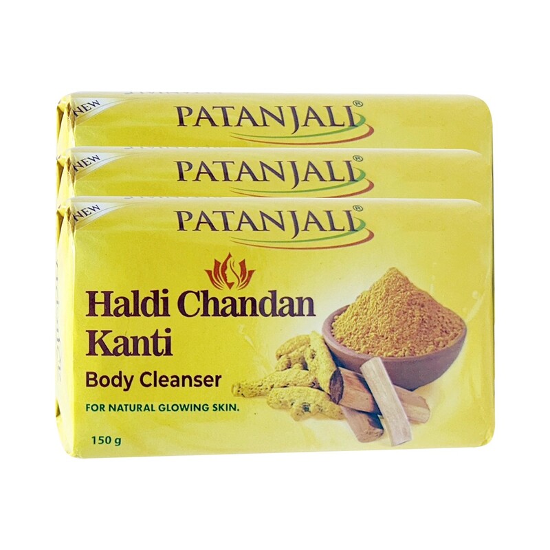 Haldi Chandan Kanti Body Cleanser Monthly Pack-450 g