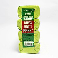 Patanjali Neem Kanti Body Cleanser 150 g x 4N-600 g