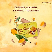 Patanjali Haldi Chandan Kanti Body Cleanser-75 g