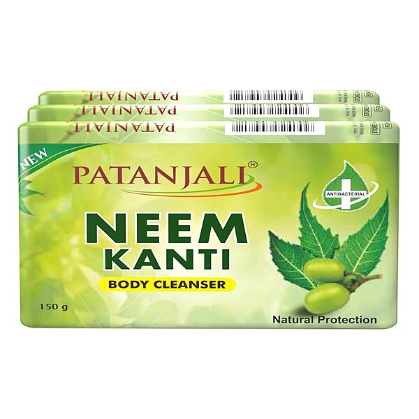 Neem Kanti Body Cleanser Monthly Pack (150*3)-450 g