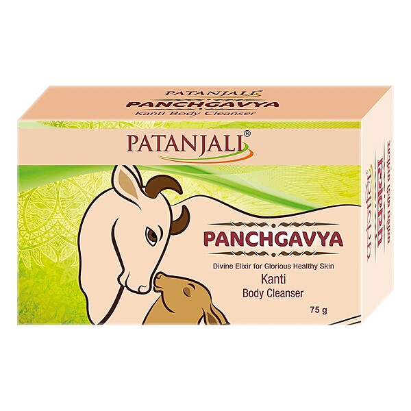 Patanjali Kanti Panchgavya Body Cleanser-75 g