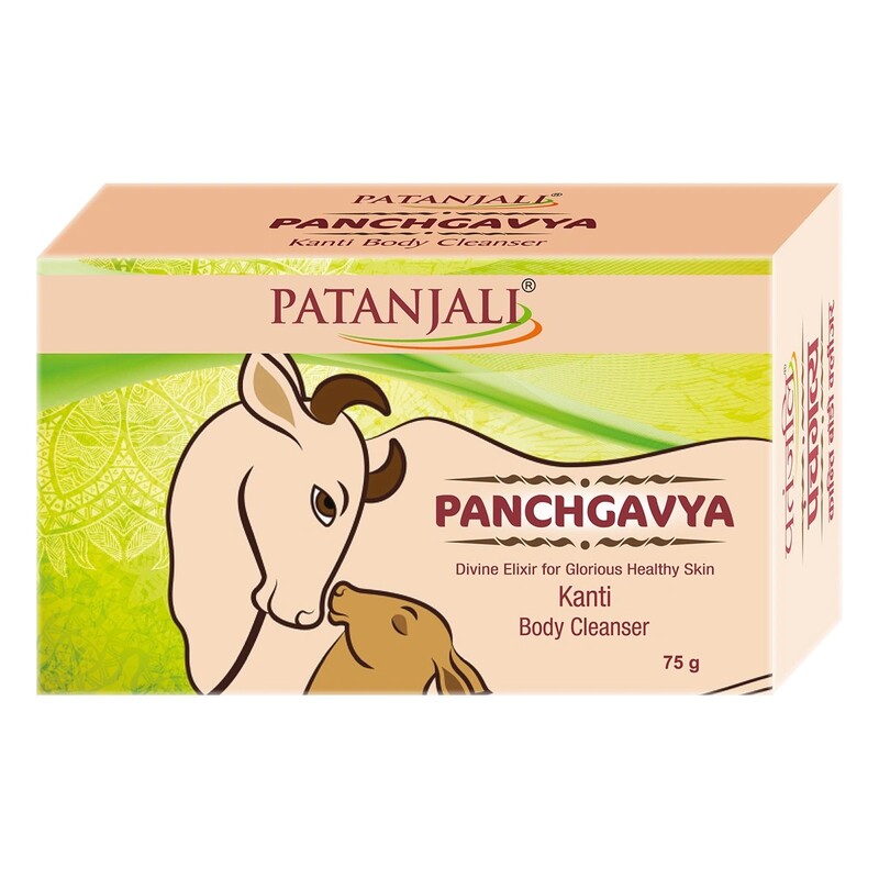 Patanjali Kanti Panchgavya Body Cleanser-75 g