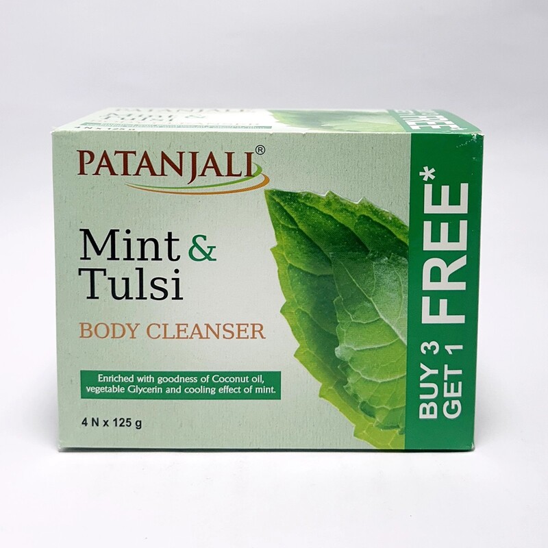 Mint Tulsi Body Cleanser-125g B3g1 Free-375 g