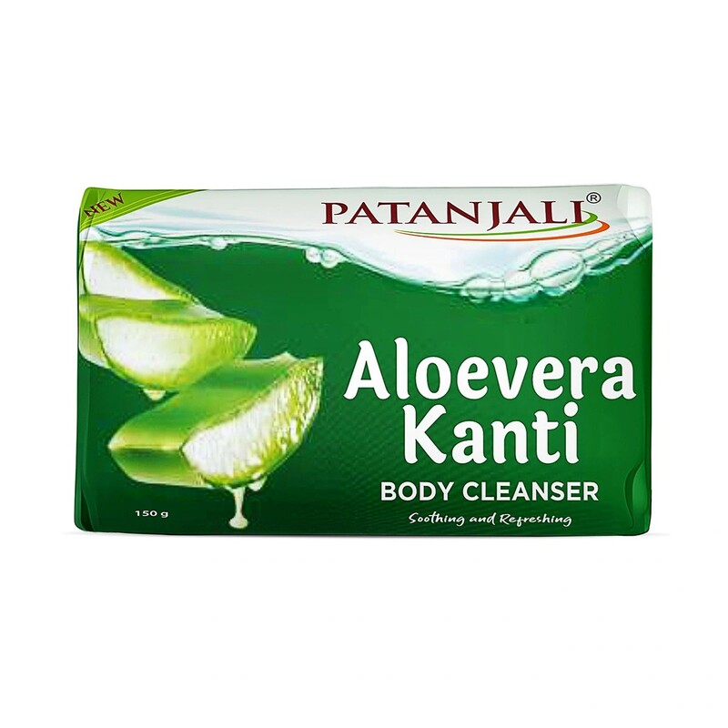 Patanjali Aloevera Kanti Body Cleanser-150 g