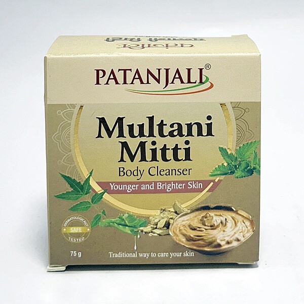 Patanjali Multani Mitti Body Cleanser-75 g