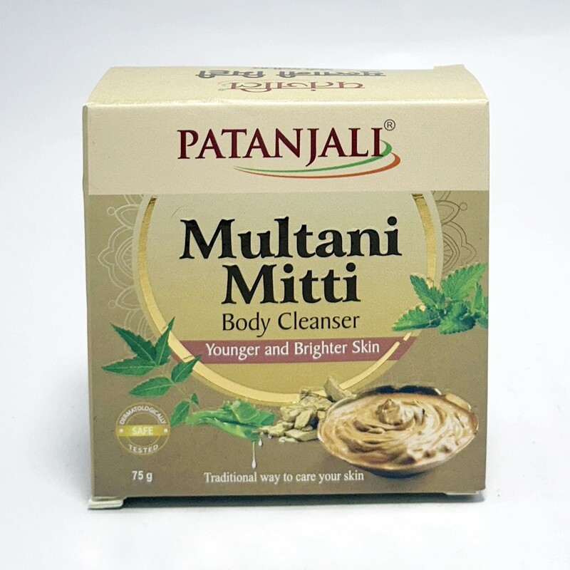 Patanjali Multani Mitti Body Cleanser-75 g
