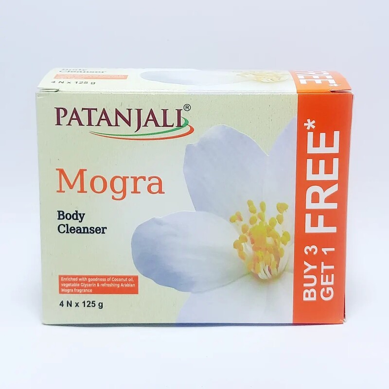 Mogra Body Cleanser-125 G B3 G1 Free-375 g