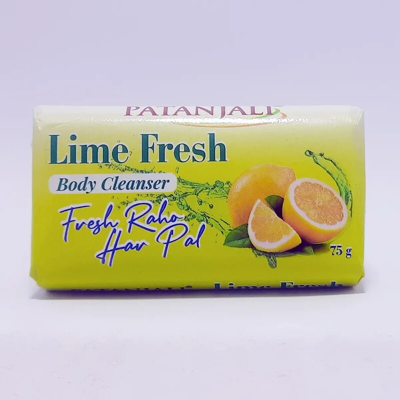 Patanjali Lime Fresh Body Cleanser-75 g