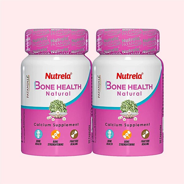 Patanjali Nutrela Bone Health - Natural Calcium Supplement (pack of 2)-30 g