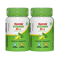 Patanjali Nutrela Vitamin B12 - 30 Veg Capsules (pack of 2)-21 g
