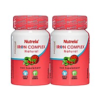 Patanjali Nutrela Iron Complex Natural Capsule (pack of 2)-21 g