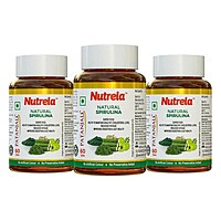Patanjali Nutrela Natural Spirulina Tablets (pack of 3)-96 g