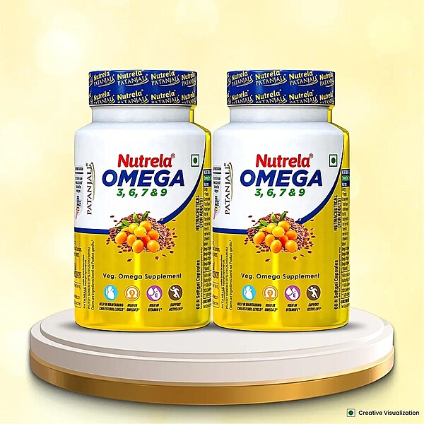 Patanjali Nutrela Organic Omega 3 6 7 & 9 (pack of 2)-90 g