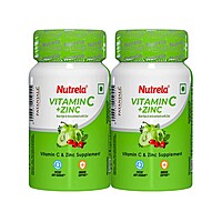 Combo Patanjali Nutrela Vitamin C + Zinc- (Pack Of 2)-78 g