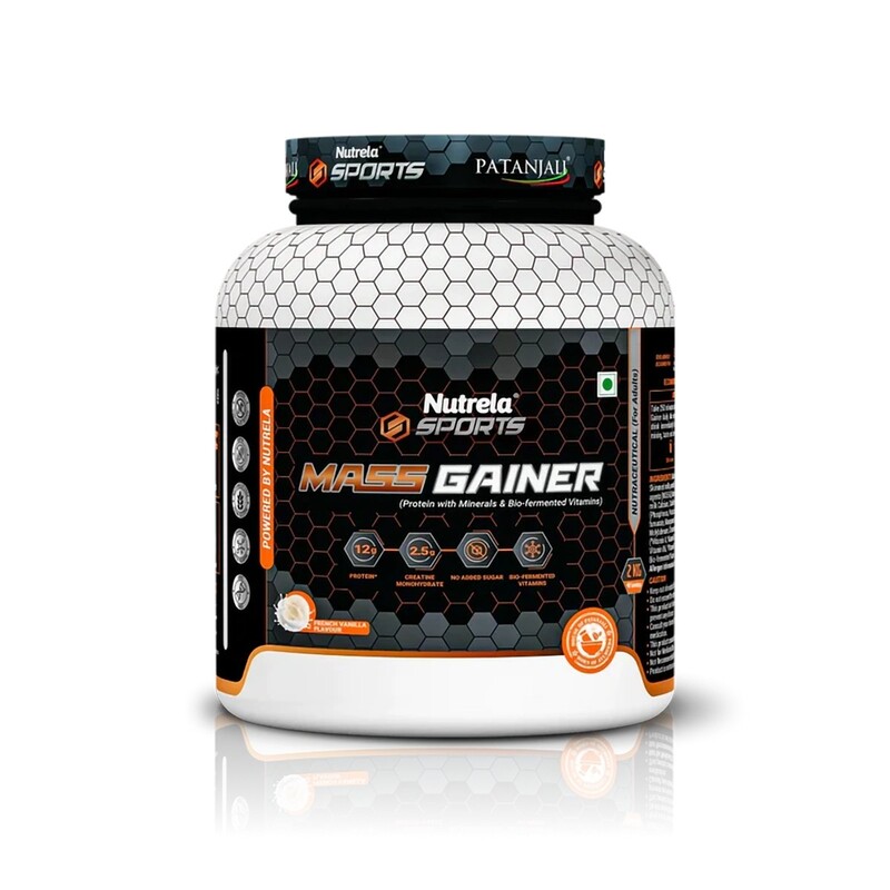 Patanjali Nutrela Sports Mass Gainer (Frvan- Ice)-2 kg