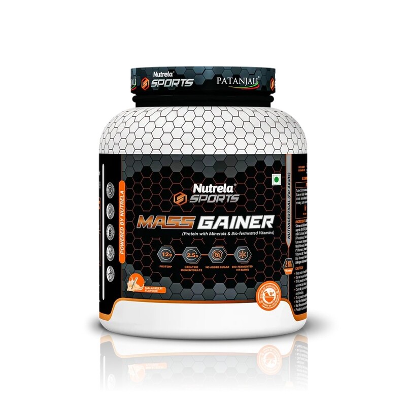 Patanjali Nutrela Sports Mass Gainer (Mal-kulfi)-2 kg