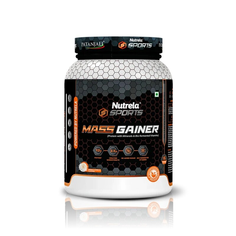 Patanjali Nutrela Sports Mass Gainer (Frvan-ice)-1 kg
