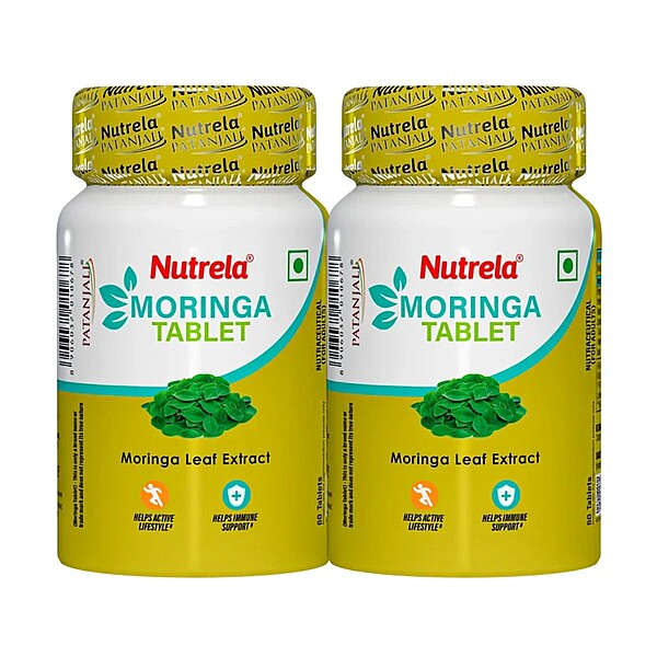 Combo Pat. Nutrela Moringa Tablets  (Pack Of 2)-60 g