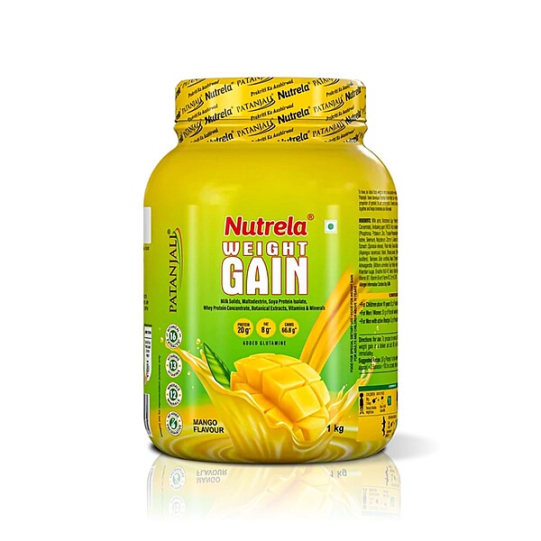 Patanjali Nutrela Weight Gain (Mango Flavour)-1 kg