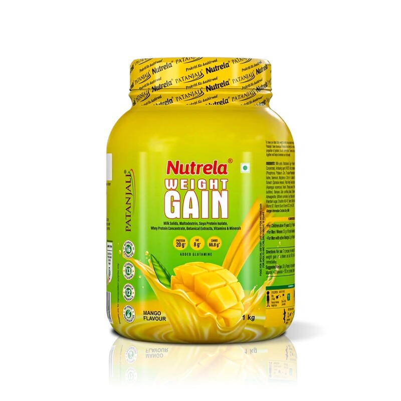 Patanjali Nutrela Weight Gain (Mango Flavour)-1 kg