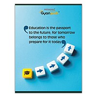 Gyanpath18x24cm  C. Multi Design 172p Unrule-1 unit