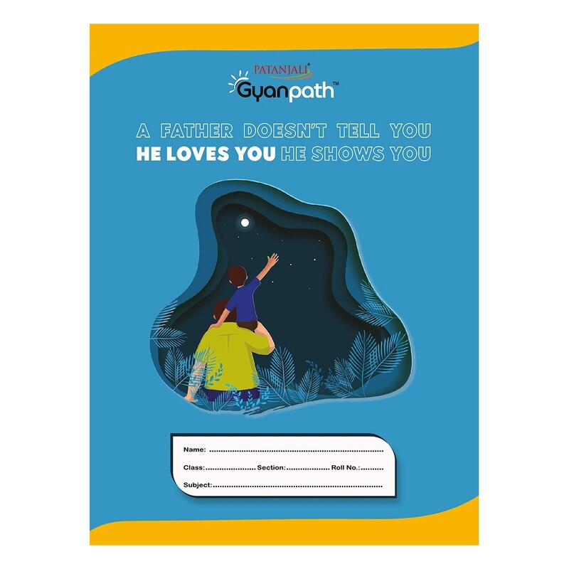 Gyanpath 18x24 Cm K. Multi Design 140p 3 In1-1 unit