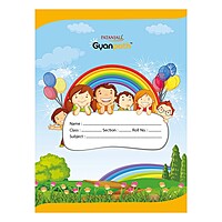 Gyanpath 18x24 Cm K. Multi Design 140p 3 In1-1 unit