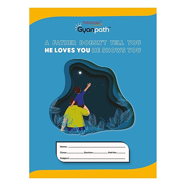 Gyanpath 18x24 Cm K. Multi Design 120p 3 In1-1 unit