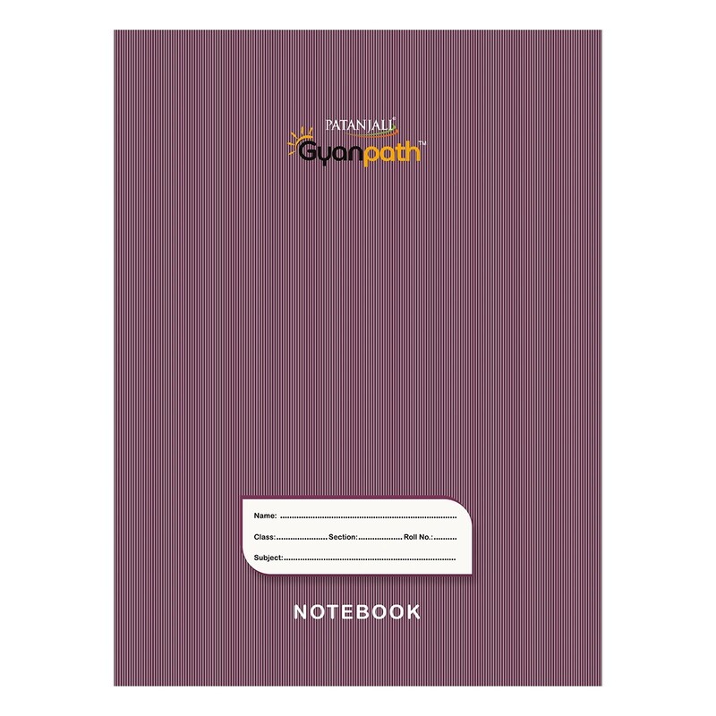 Gyanpath 18x24 Cm K. Purple  120p 3 in 1-1 unit