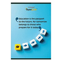 A4 Gyanpath29.7x21cm Multi Design 140p Un-1 unit