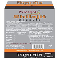 Patanjali Vitality Booster Combo- Shilajit 11 g(Strip)+Ashwagandha 11g(Strip)+Ashwashila 11g(Strip)-33 g