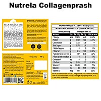 Combo-Nutrela Collagenprash (400G) + Nutrela B12 Capsule (30N)  +  B-Complex (30N)-432 g