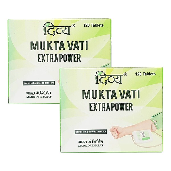 Combo Divya Mukta Vati Extra Power 30X4 Tab (Pack Of 2)-120 g