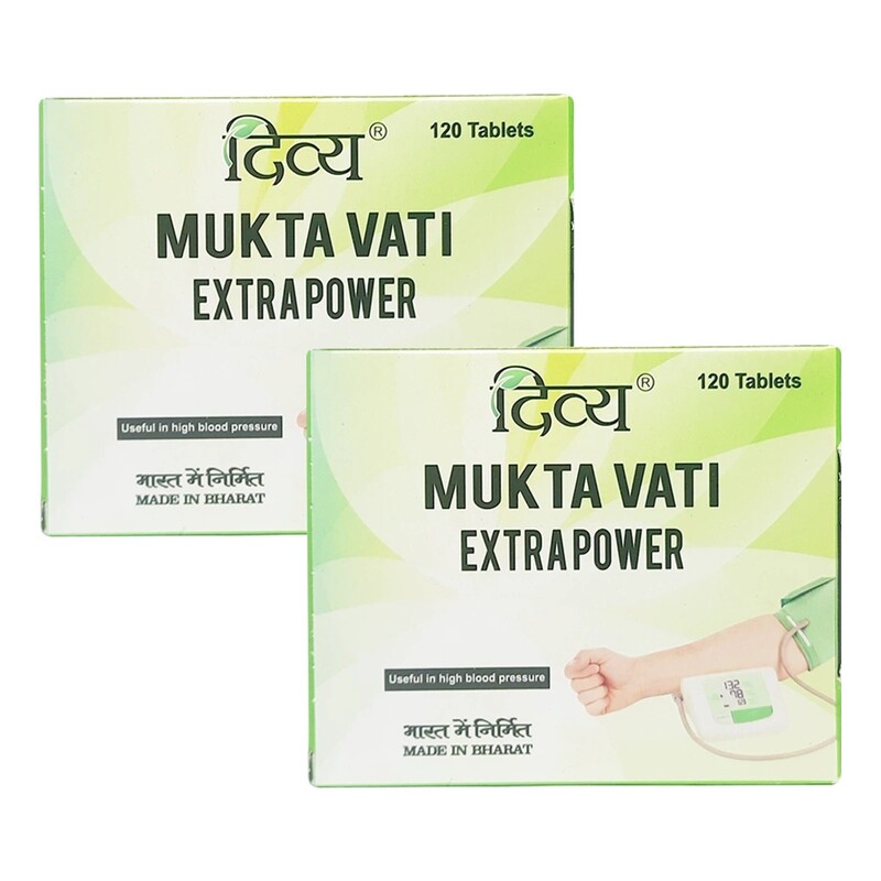 Combo Divya Mukta Vati Extra Power 30X4 Tab (Pack Of 2)-120 g