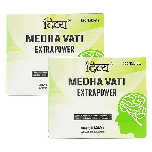 Combo Divya Medha Vati Extra Power 30X4 Tab (Pack Of 2)-180 g