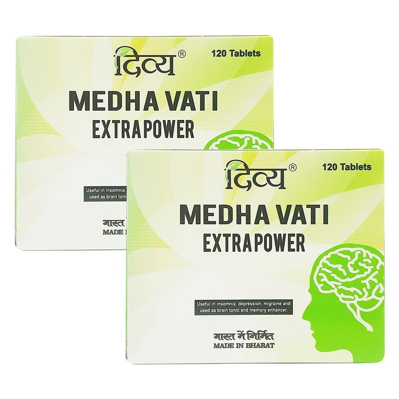 Combo Divya Medha Vati Extra Power 30X4 Tab (Pack Of 2)-180 g