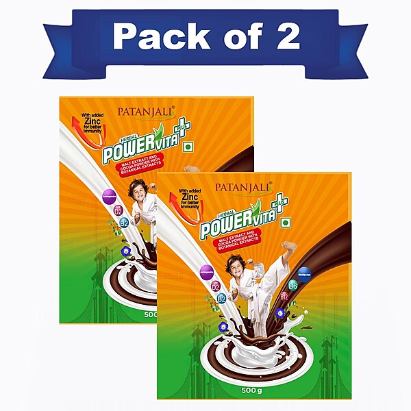 Combo Herbal Powervita Plus - 500 G Refill (Pack of 2)-1 kg