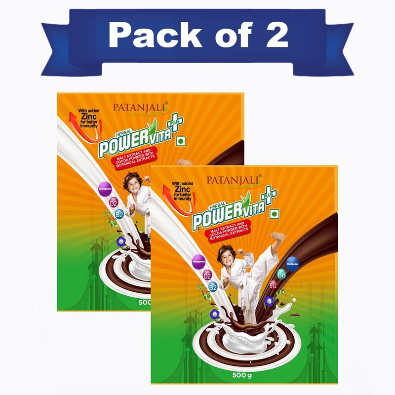 Combo Herbal Powervita Plus - 500 G Refill (Pack of 2)-1 kg
