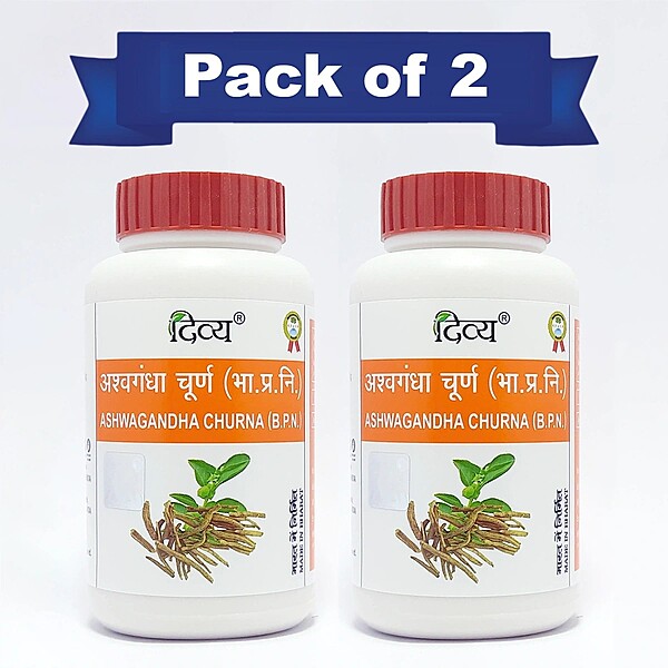 Combo - Divya Ashwagandha Churna - 100 G (Pack of 2)-200 g
