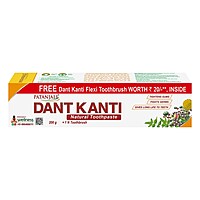 Dant Kanti Natural Toothpaste (200g) + Brush20/-200 g