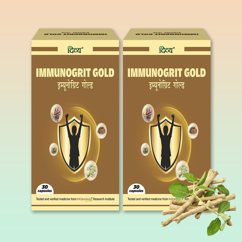 Divya Immunogrit Gold Capsule 30 N (Pack of 2)-36 g